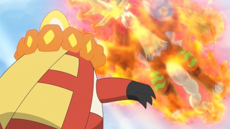 Scene from the anime Pokémon Horizons episode 81